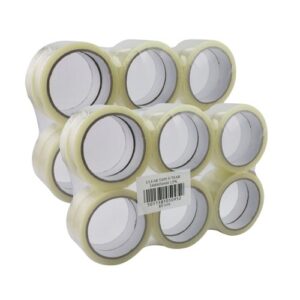 Sticky Tape 24mm x 66m Clear (Pack of 12)